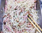 ピンチな時！焼き豚ともやしの和え物！作り方3写真