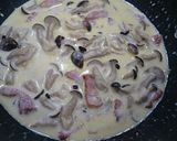 ベーコンとしめじのクリームスパ作り方8写真