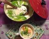 北欧気分☆サーモンと春野菜のミルクスープ作り方6写真