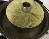 豆乳と抹茶のマーブルシフォン作り方9写真