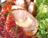 皮パリ♡グリルチキンのメキシカンソース作り方11写真