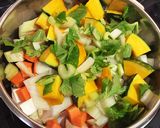 簡単♪ヘルシー♪野菜たっぷりトマト煮込み作り方4写真
