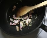 小エビの和風クリームパスタ作り方4写真