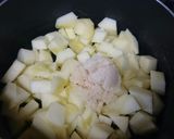 りんごとホワイトチョコのスコーン作り方1写真