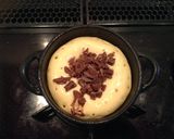 ココット鍋でチョコがトロリ！パンケーキ作り方6写真