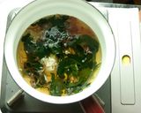 ほっこり白だしの海藻スープ作り方1写真
