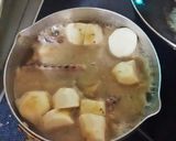 サバ味噌と里芋の煮物作り方2写真