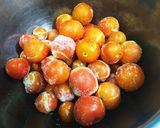 ミニトマトでトマトソース作り方1写真