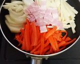 人参☆ジャガイモ☆玉ねぎのツナカレー炒め作り方1写真