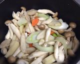 身体が温まる〜♡根菜と豆腐のゴマ味噌汁作り方2写真