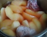 可愛いピンク色✿りんごのコンポート✿作り方7写真