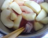 可愛いピンク色✿りんごのコンポート✿作り方6写真
