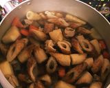 大根とちくわの煮物作り方3写真