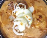 デミ缶を使った煮込みハンバーグ作り方4写真