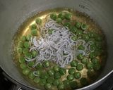 うすいエンドウとしらすの卵とじ作り方3写真