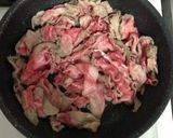 牛肉のバター炒め大根おろしがけ◡̈作り方1写真