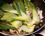 牛肉とチンゲン菜の中華風炒め。作り方4写真
