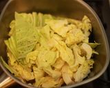 簡単！ソーセージとキャベツの白ワイン蒸し作り方3写真