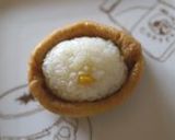 キティ稲荷弁当（キャラ弁）作り方3写真