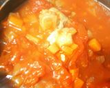 簡単!鶏肉と野菜のトマト缶煮作り方4写真