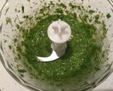 簡単！葉にんにくペースト♡ジェノベーゼ風作り方5写真
