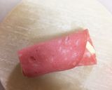 【ハム・チーズ・ミニトマトの揚げ餃子】作り方5写真