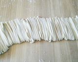 HBで自家製うどん。熱々の肉つけ汁で。作り方7写真