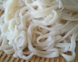 HBで自家製うどん。熱々の肉つけ汁で。作り方8写真