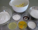 ココナッツとホワイトチョコのカップケーキ作り方1写真