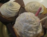 ココナッツとホワイトチョコのカップケーキ作り方12写真