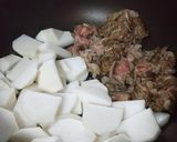 15分で完成！カブと牛肉のとろとろ炒め作り方3写真