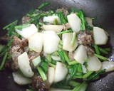 15分で完成！カブと牛肉のとろとろ炒め作り方6写真