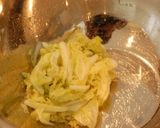白菜とわかめのにんにく胡麻和え♪作り方1写真