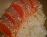 ランチにも＊炙りサーモンのユッケ丼作り方6写真