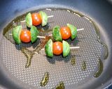 レンジで簡単!芽キャベツサンド(トマト)作り方3写真