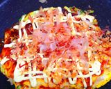 野菜たっぷりふわふわな関西のお好み焼き！作り方7写真