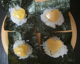 チーズとかつお節で手まきごはん作り方3写真
