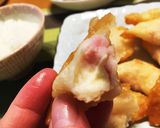 餃子の皮de簡単ベーコンチーズポテトパイ作り方10写真