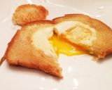 卵トースト～Egg in a hole作り方5写真