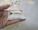 手作りもちもち皮・フェンネル豚餃子・茴香作り方16写真