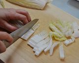 かきと白菜のチャウダー作り方1写真