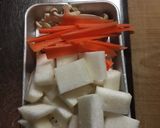 豚バラと大根のたいたん作り方1写真