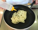 焼そばソースで焼うどん作り方1写真