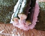 ダッフィーとシェリーメイ巻き寿司☆作り方6写真