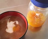 私の朝食♪オールブラン粥作り方3写真