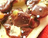 生チョコ×フルーツの塩ブラペトースト作り方7写真