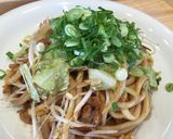 焼そばソースで焼うどん作り方9写真