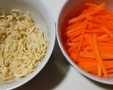 絶品　人参大根ゴマキムチの肉巻　　作り方3写真