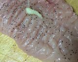 ジューシー♡鶏むね肉のソテーガリバタ醤油作り方3写真
