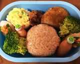 節分！鬼ちゃん弁当♪簡単キャラ弁当！作り方2写真